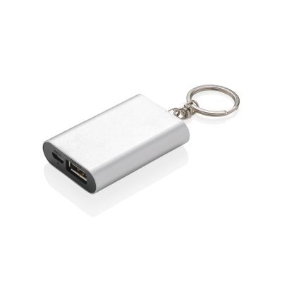 XD Collection Schlüsselanhänger-Powerbank 1.000 mAh Aluminium, bedruckbar