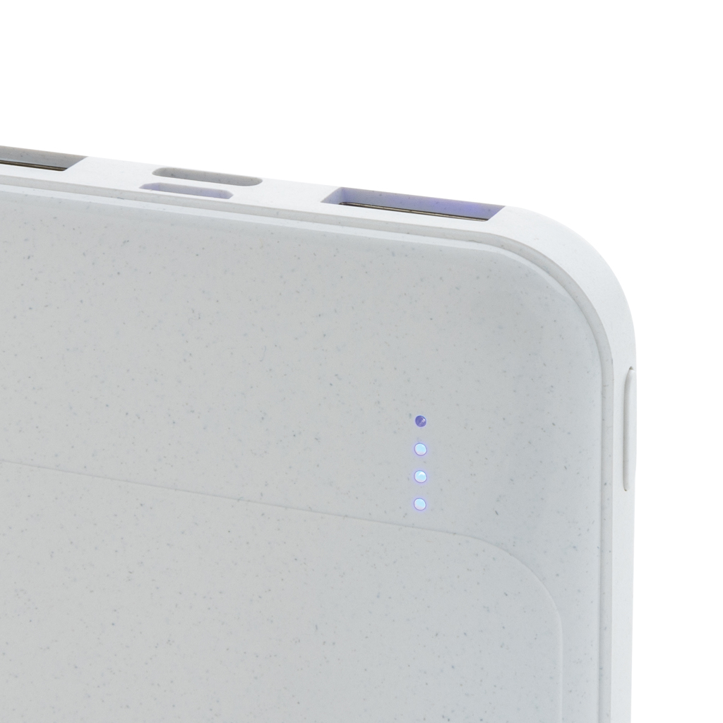 XD Collection Powerbank 5.000 mAh aus RCS-recyceltem ABS, bedruckbar