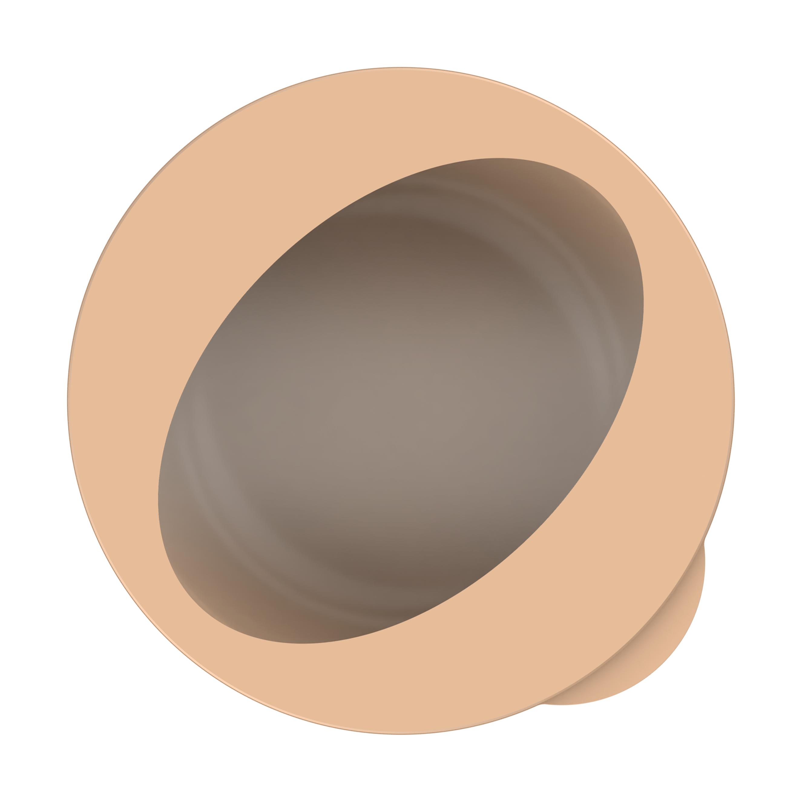 Food-Bowl "ToGo", Deluxe, 2,2 l – TopView_Braun_1 Food-Bowl "ToGo", Deluxe, 2,2 l