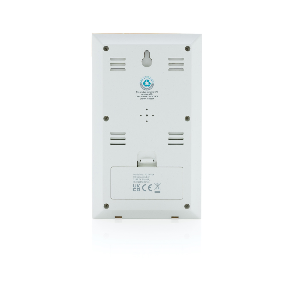 Wetterstation Utah aus RCS Kunststoff & Bambus – Innovatives Werbegeschenk für Events Wetterstation Utah aus RCS Kunststoff & Bambus – Innovatives Werbegeschenk für Events