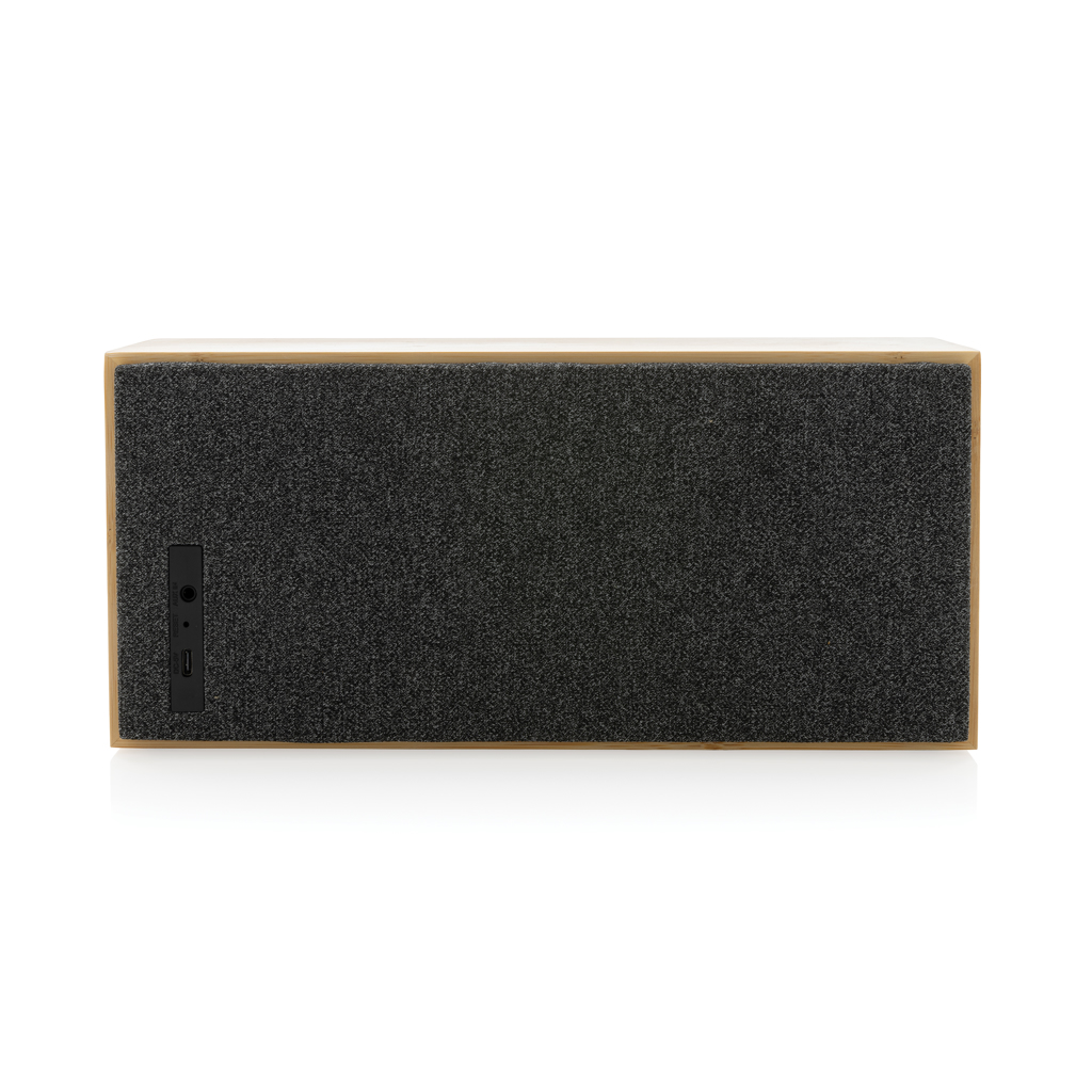 Wynn BambooSound 20W Bluetooth Lautsprecher – Elegantes Event-Geschenk mit Logo Wynn BambooSound 20W Bluetooth Lautsprecher – Elegantes Event-Geschenk mit Logo