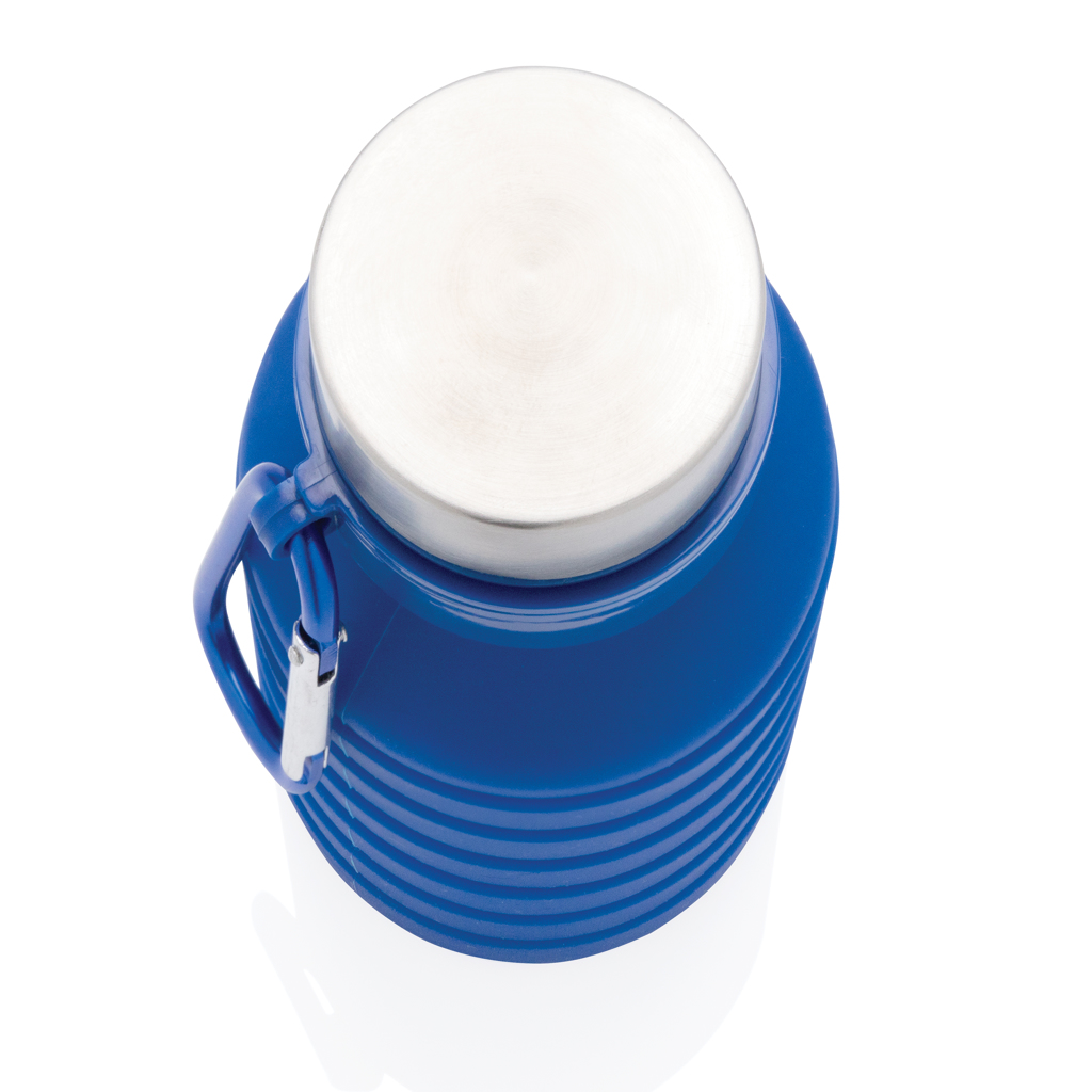 Faltbare Silikonflasche 550 ml mit Logo bedrucken – XD Collection