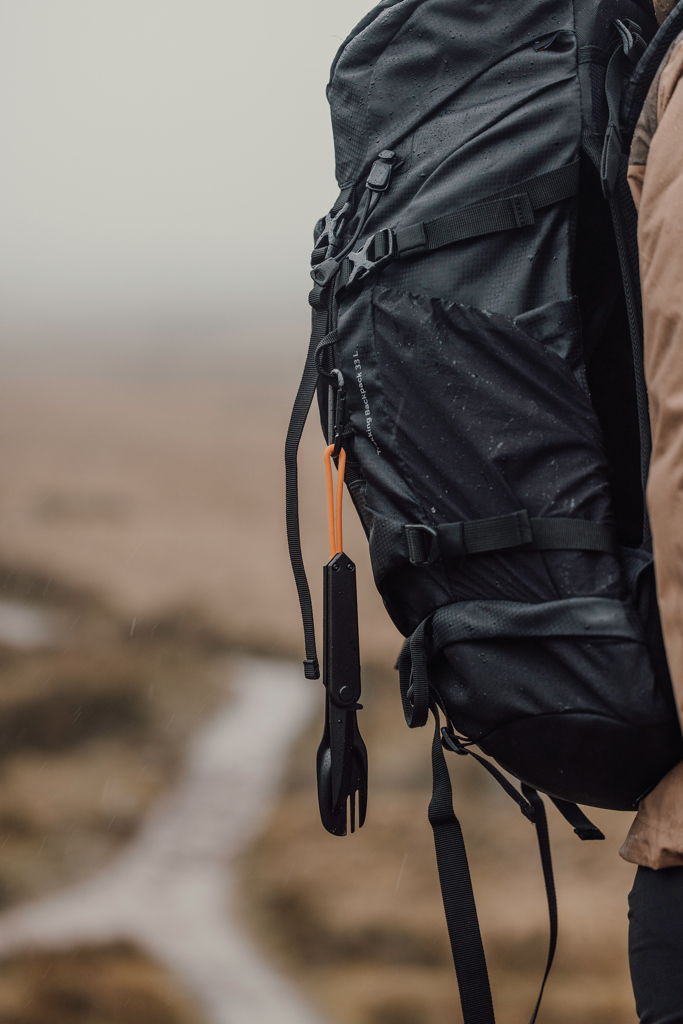 Nordic Drift Trail 4-in-1 Outdoor-Besteck mit Titanbeschichtung
