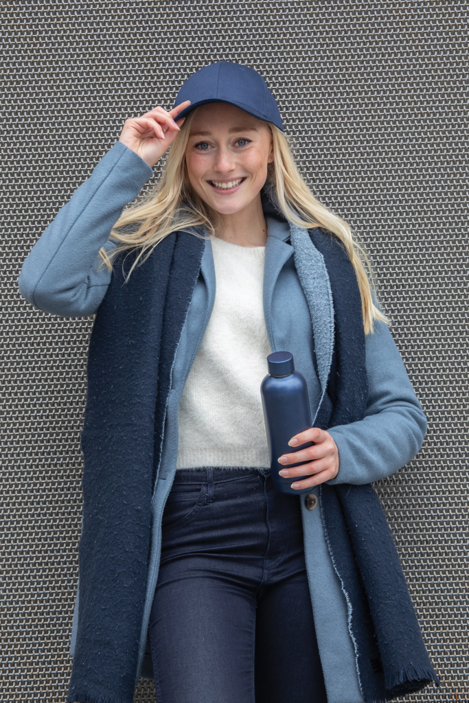 XD Collection Impact 6-Panel Cap aus 100 % recycelter Faser mit AWARE™ Tracer