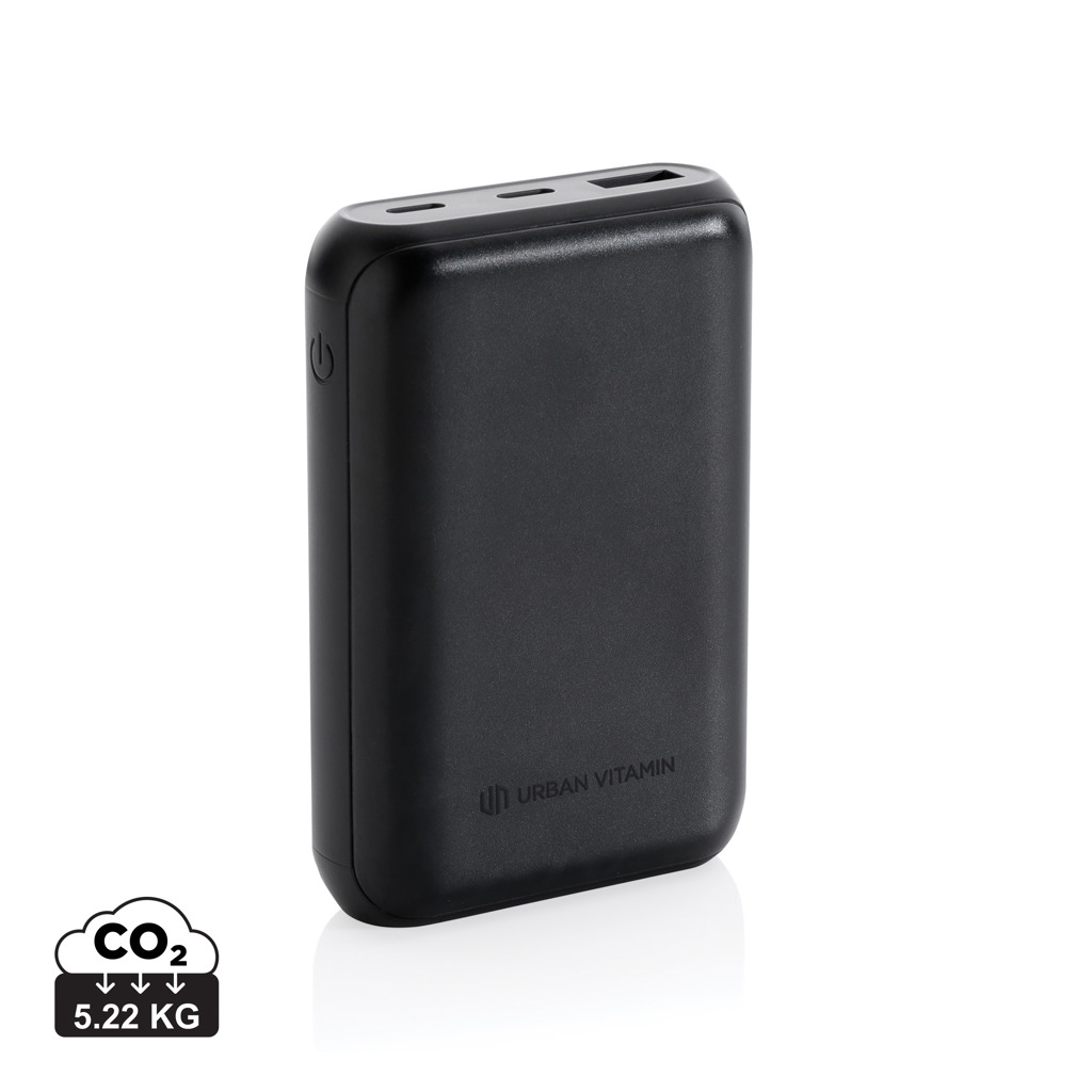 Urban Vitamin Alameda 10.000mAh 18W PD Powerbank mit Logo bedrucken