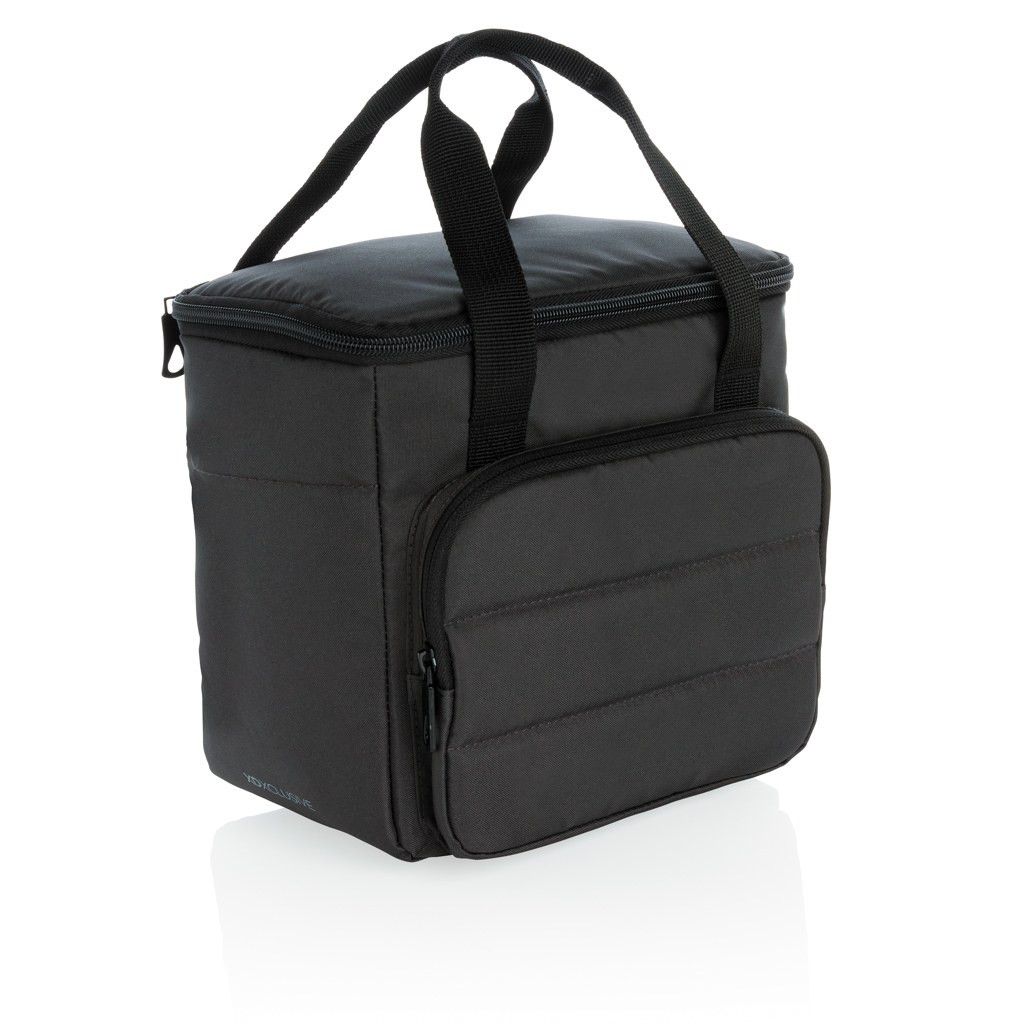 Impact AWARE RPET Kühltasche schwarz – mit Logo bedruckbar