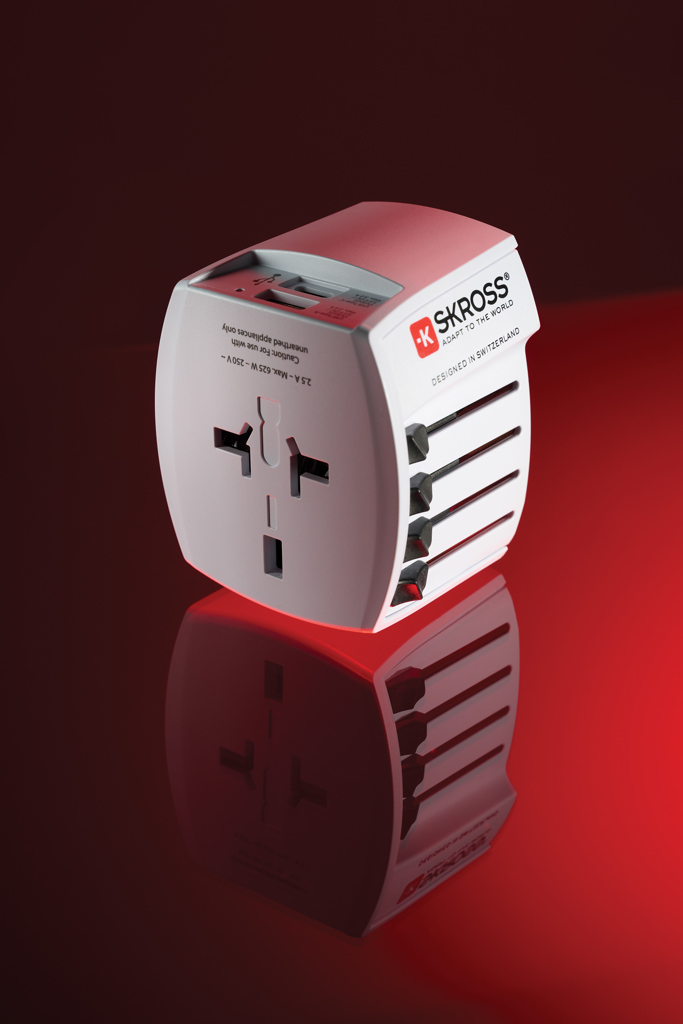 Business Weltadapter Dual USB-C & USB-A – weiß Business Weltadapter Dual USB-C & USB-A – weiß