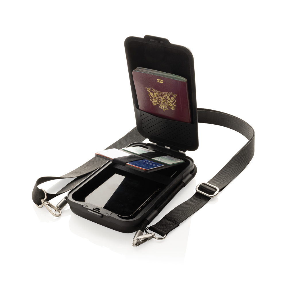 Swiss Peak OSLO Hartschalen-Etui für Smartphone und Reisedokumente, mit Logo bedruckbar