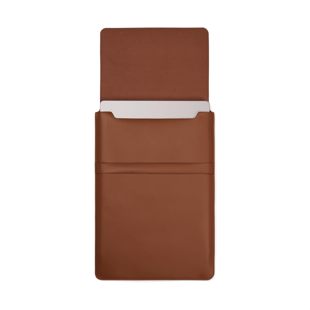 VINGA Timo 14 Zoll Laptop-Sleeve aus 49 % recyceltem rPET — bedruckbar