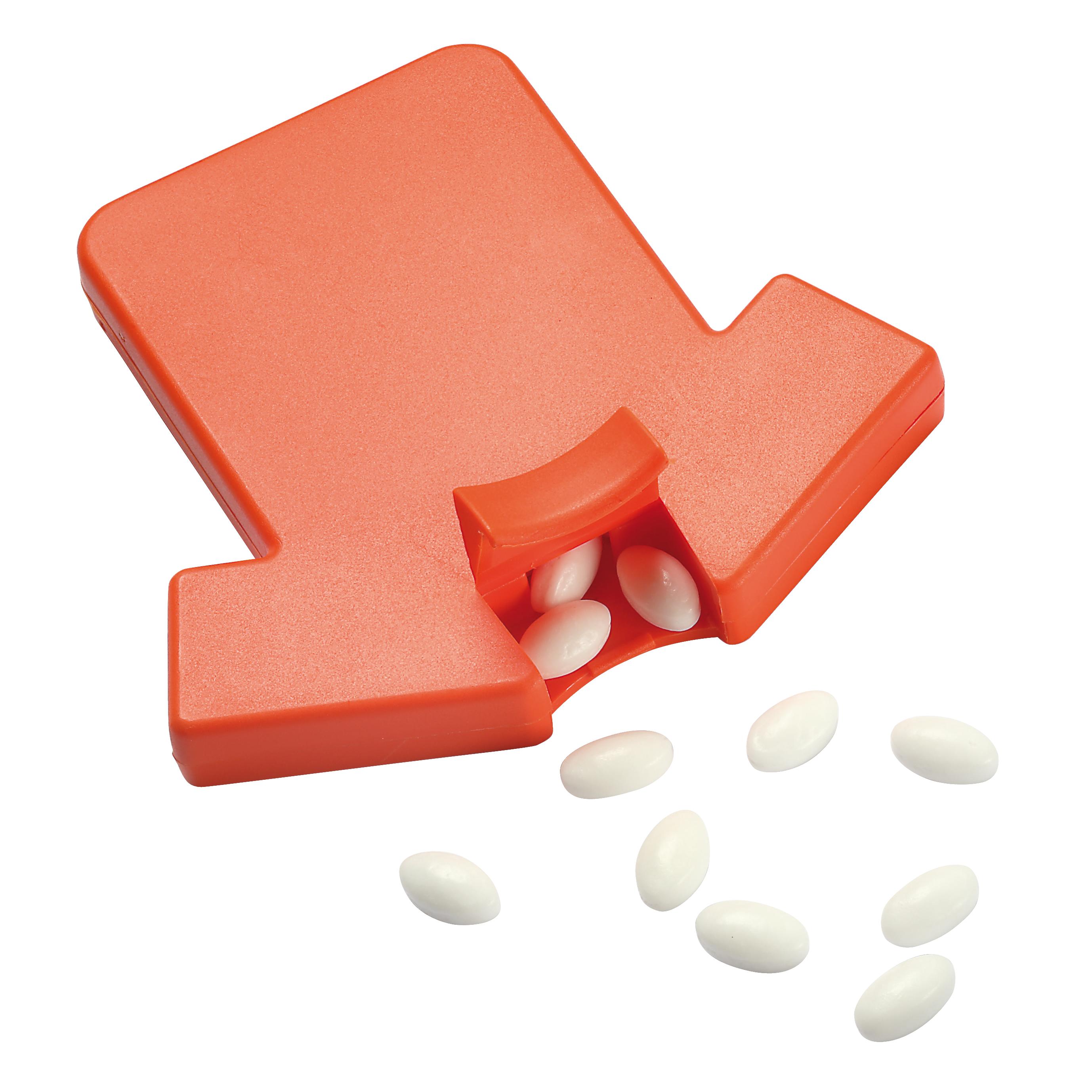 Mint-Spender "Trikot" – standard-orange Mint-Spender "Trikot" – standard-orange