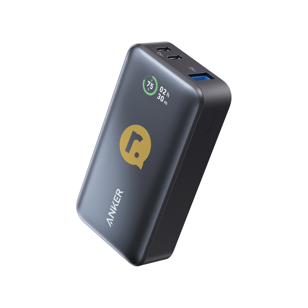 Anker Powerbank 10.000mAh 30W USB-C PD, 3 Ports – schwarz