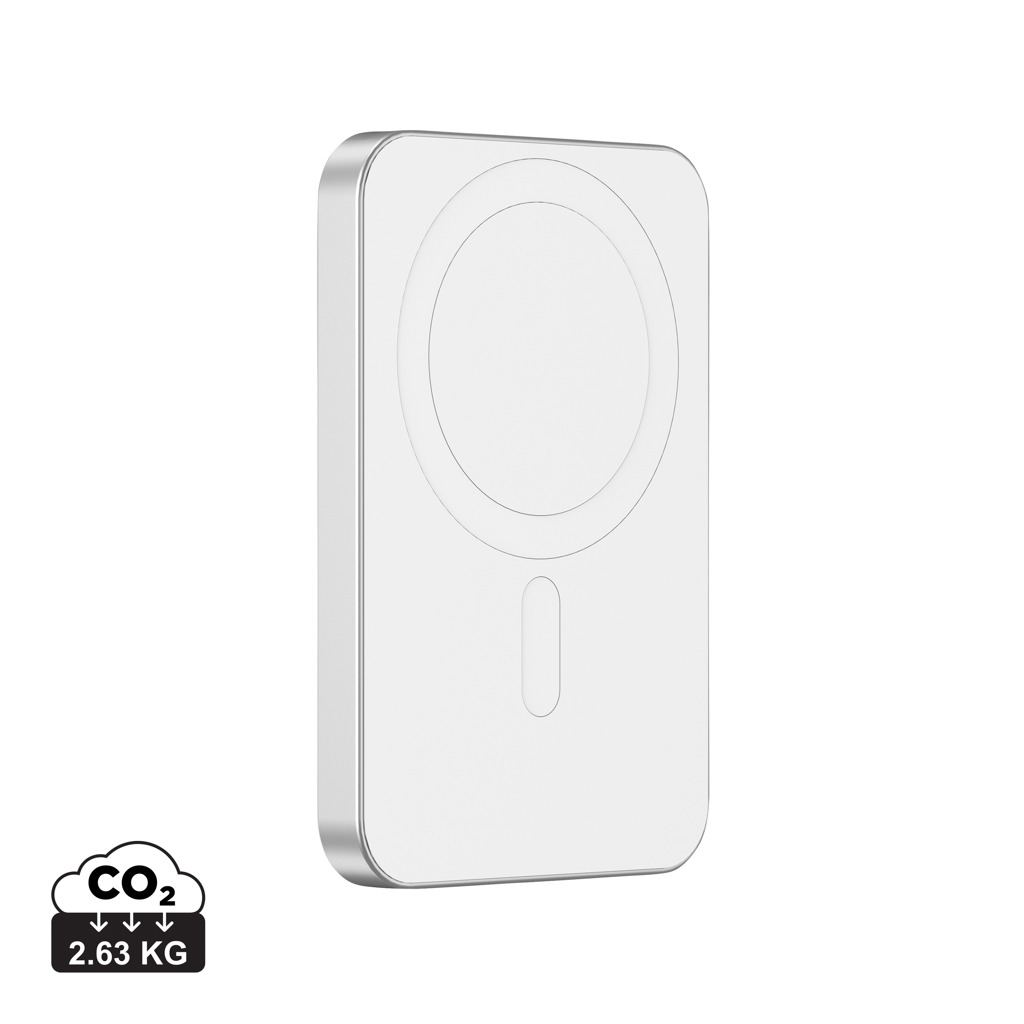 Urban Vitamin Richmond 5000mAh Magnetische Wireless-Powerbank aus RCS-Recyclingmaterial Urban Vitamin Richmond 5000mAh Magnetische Wireless-Powerbank aus RCS-Recyclingmaterial