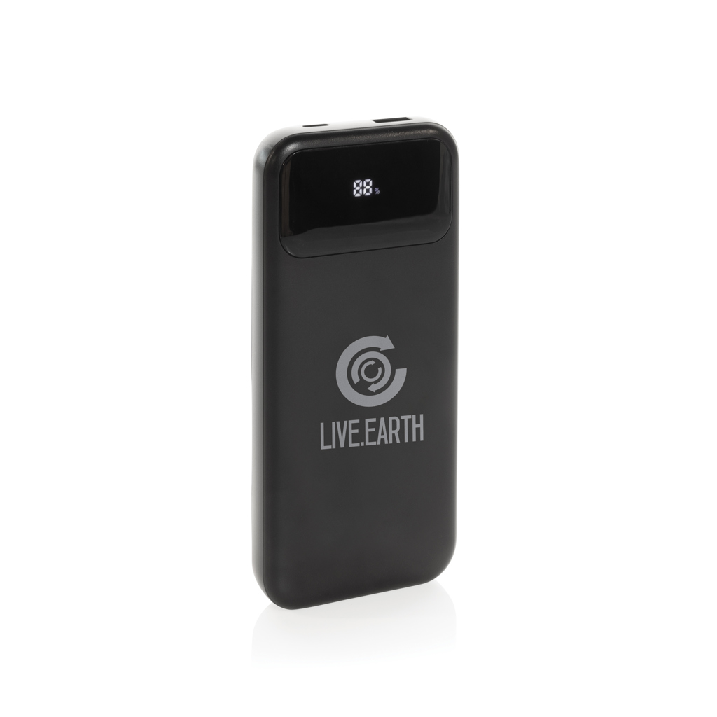 XD Collection Turbopack 10.000 mAh Powerbank rABS mit integrierten Kabeln