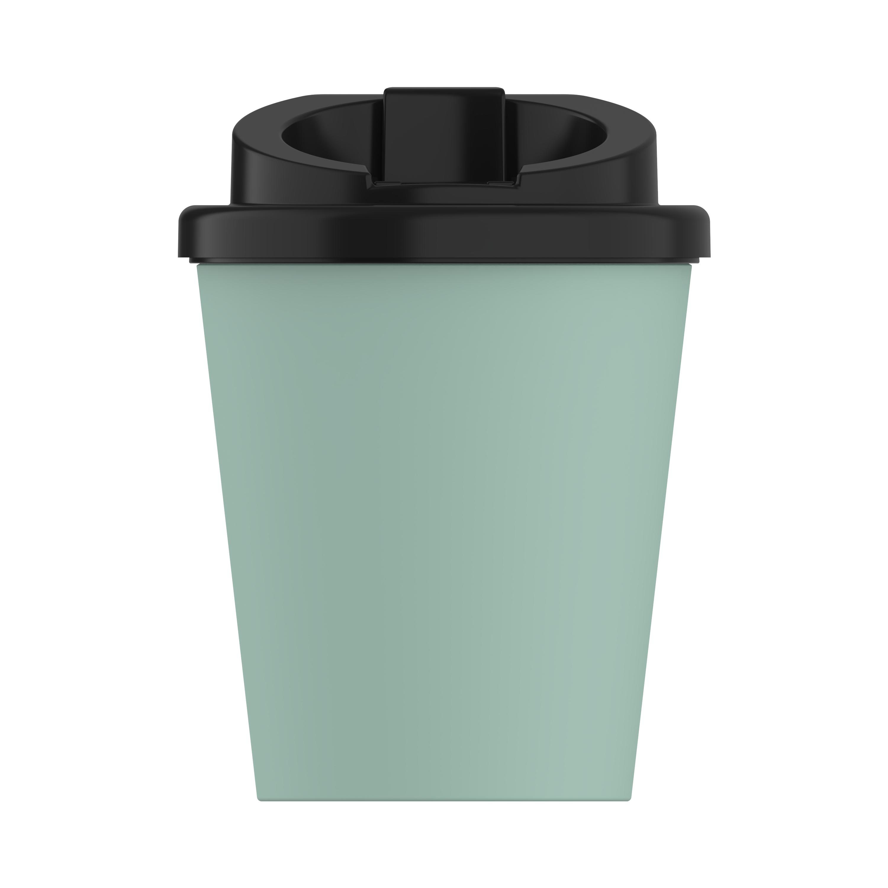 Bio-Kaffeebecher "Premium Deluxe" small – TopView_Minze_3 Bio-Kaffeebecher "Premium Deluxe" small