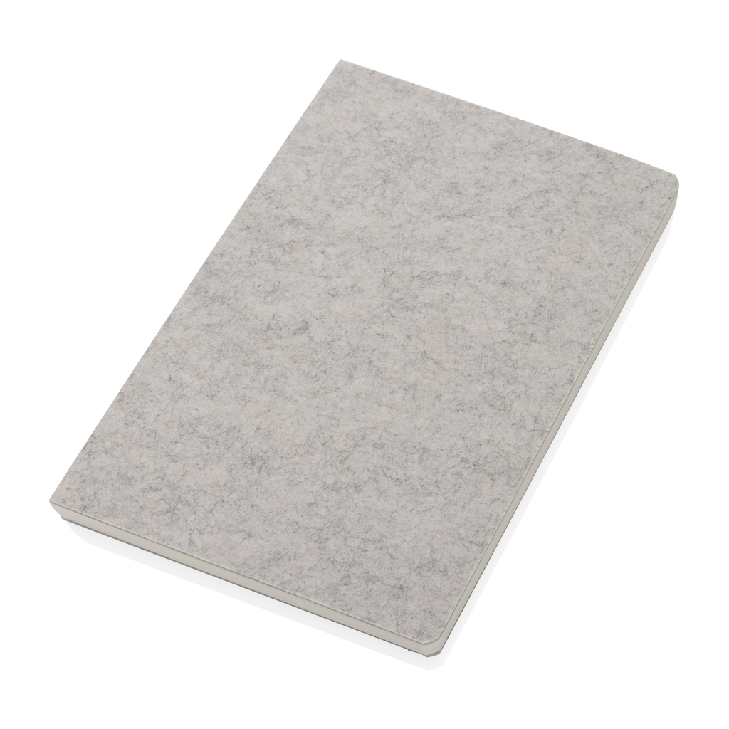 XD Collection Phrase A5-Notizbuch aus recyceltem Filz, GRS-zertifiziert XD Collection Phrase A5-Notizbuch aus recyceltem Filz, GRS-zertifiziert