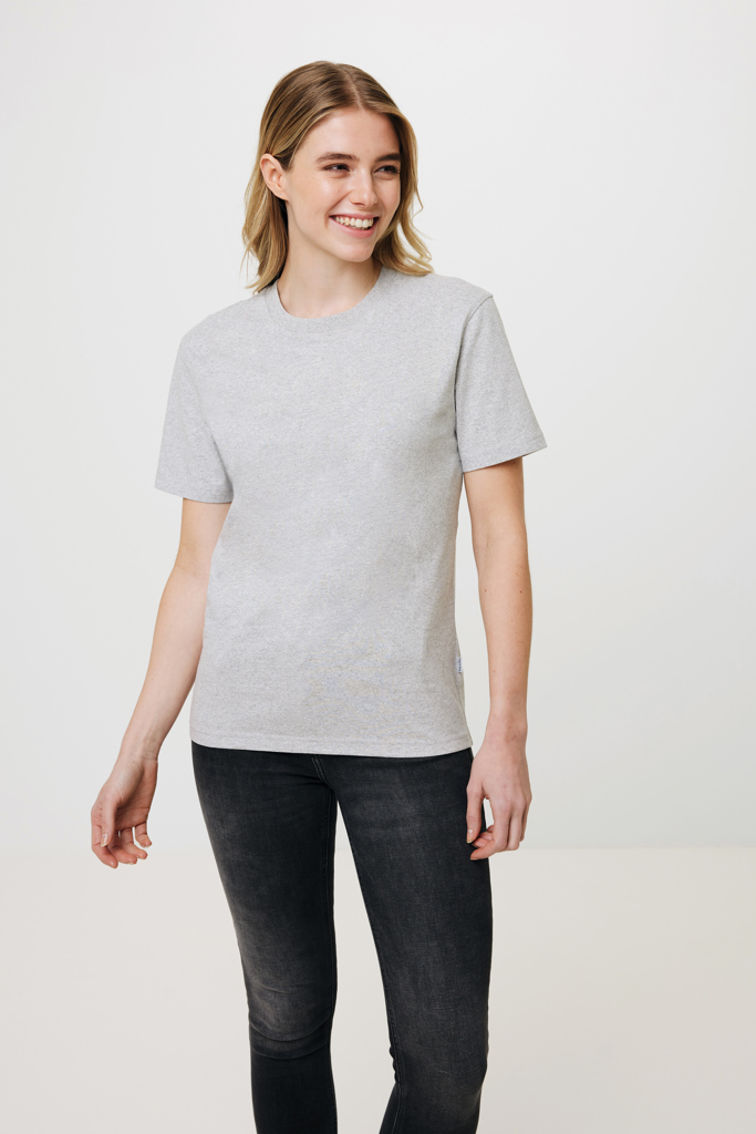 IQONIQ Manuel Unisex-T-Shirt aus 50% recycelter Baumwolle, ungefärbt