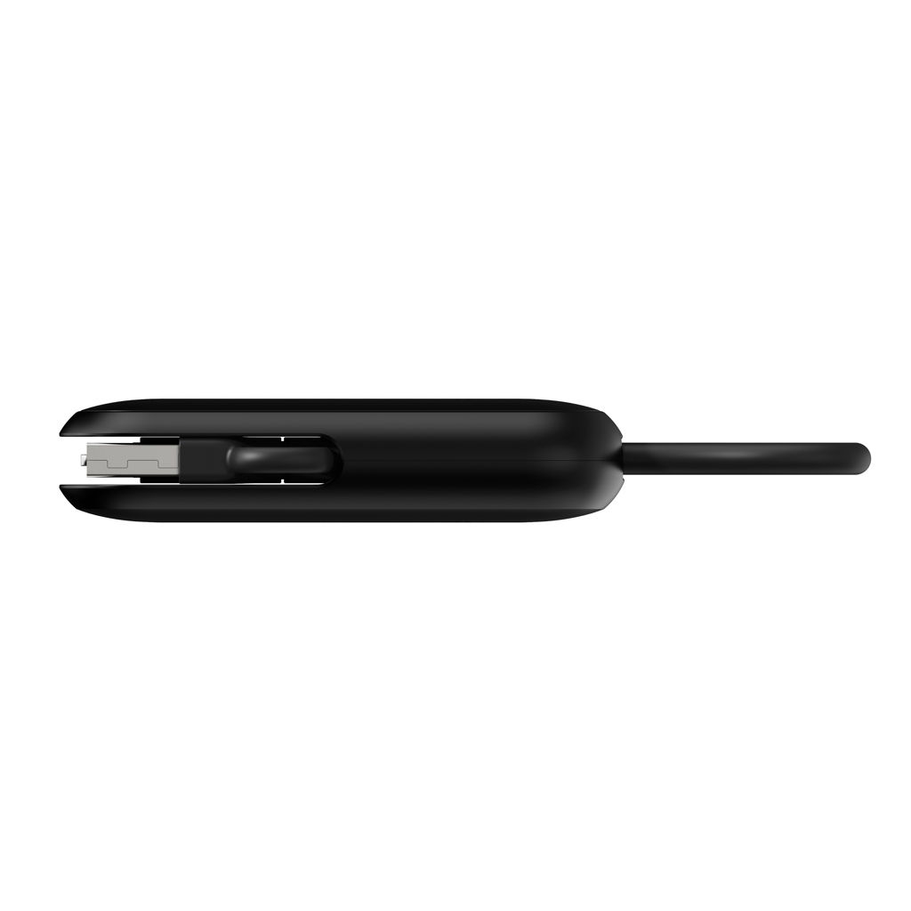 Urban Vitamin Dublin 100W 4-in-1-Kabel am Schlüsselanhänger – bedruckbar mit Logo