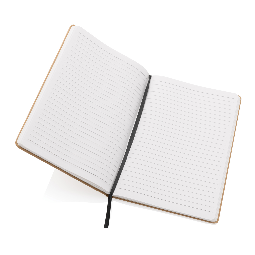 XD Collection Craftstone A5 Notizbuch aus FSC-Kraftpapier und Steinpapier — bedruckbar