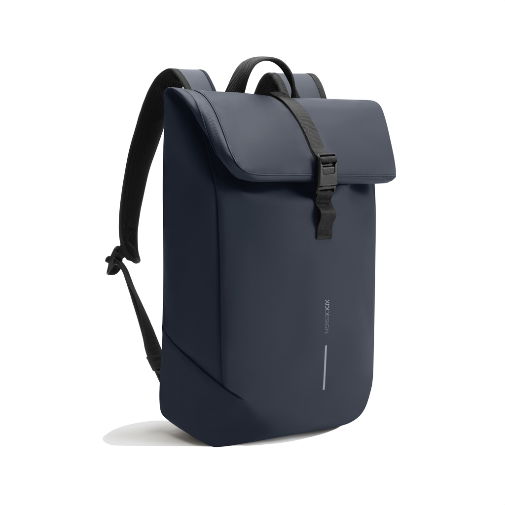 XD Design Urban Anti-Diebstahl-Rucksack mit 16-Zoll-Laptopfach, recyceltes PET, bedruckbar