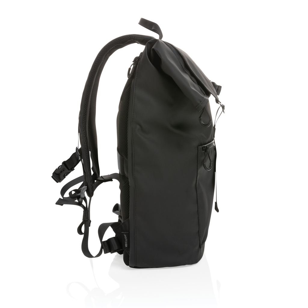 XD Collection Impact AWARE RPET Laptop-Rucksack 15,6 Zoll – wasserabweisend, mit Logo veredelbar