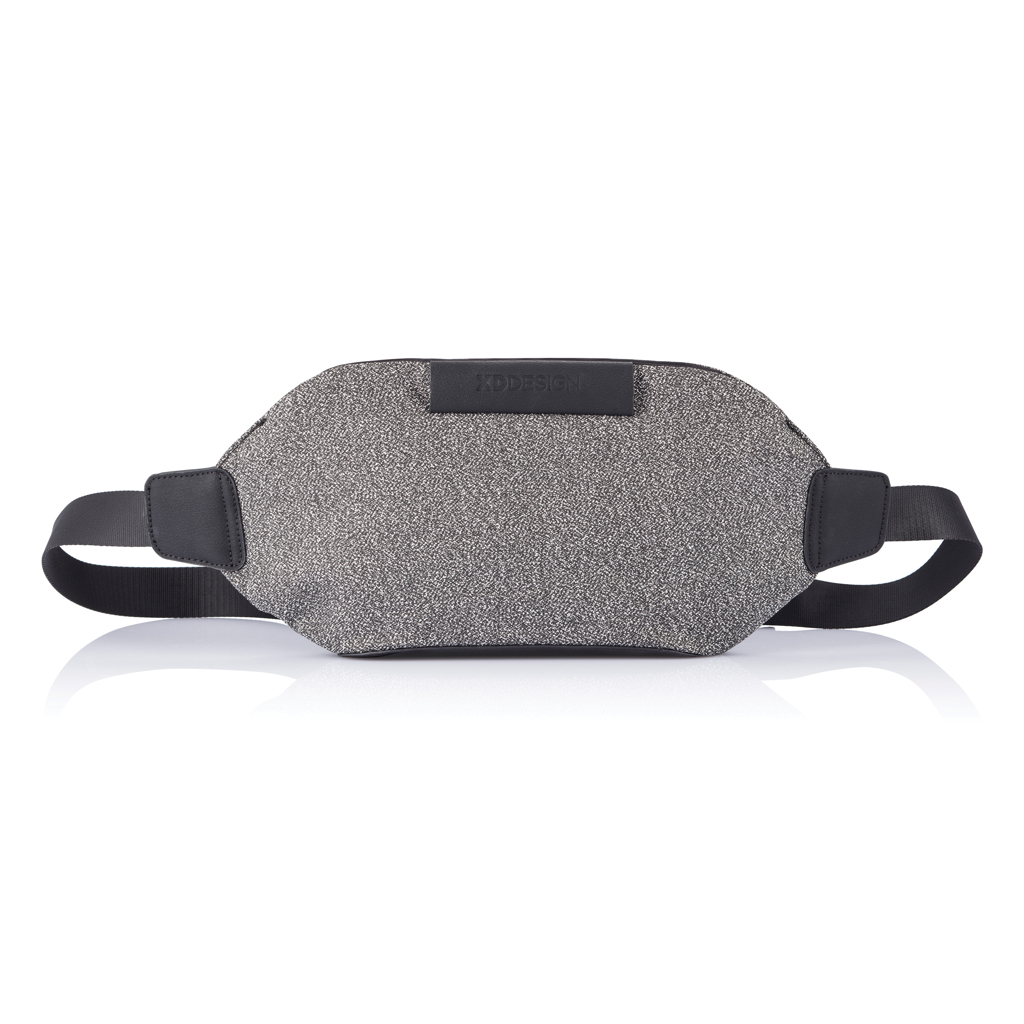 XD Design Urban Anti-Diebstahl-Gürteltasche aus schnittfestem Polyester, bedruckbar XD Design Urban Anti-Diebstahl-Gürteltasche aus schnittfestem Polyester, bedruckbar