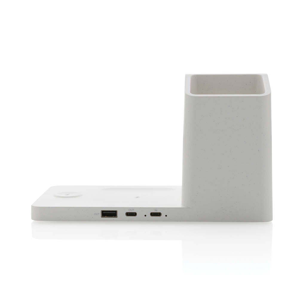 BambooCharge Pro 15W Triple Power Hub – Ideales Werbegeschenk für Events