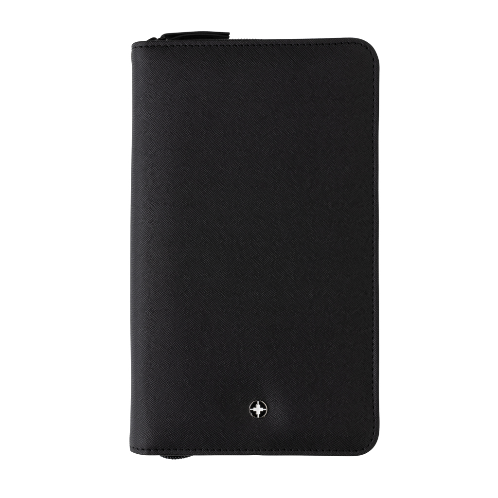 Swiss Peak Heritage RFID Travel Wallet aus recyceltem PU