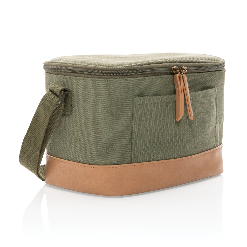 Impact AWARE rCanvas Kühltasche – Schickes 6-Pack Werbegeschenk mit Logo