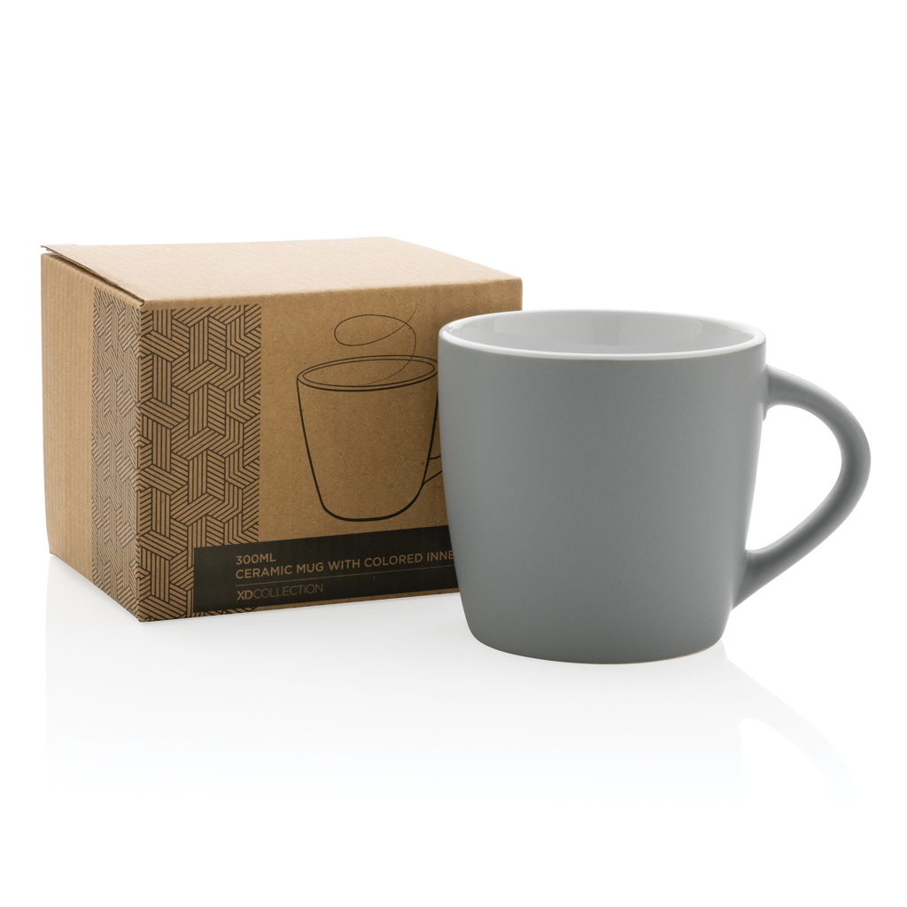 Office Keramiktasse 300ml – EN12875-1 spülmaschinenfest grau Office Keramiktasse 300ml – EN12875-1 spülmaschinenfest grau