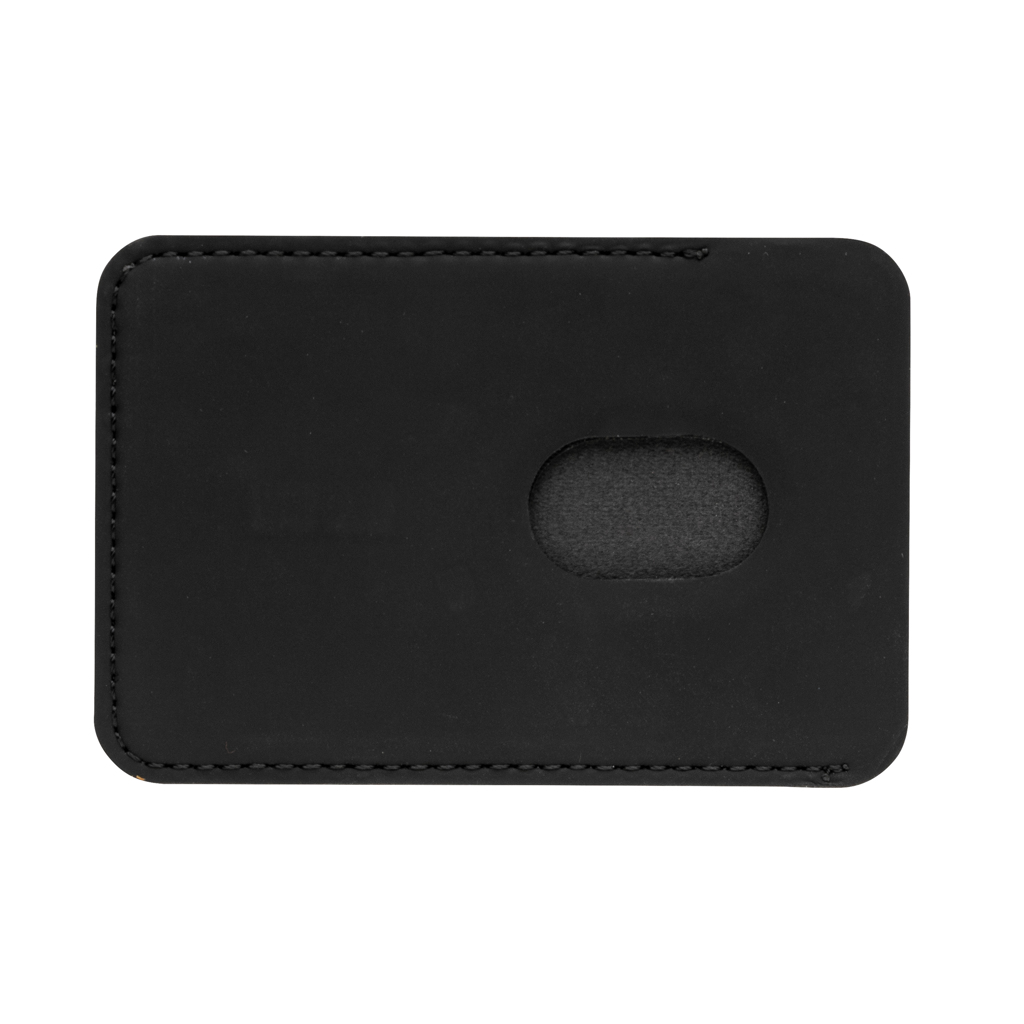 PVC-freier Magnet-Kartenhalter für iPhone 12+ - schwarz PVC-freier Magnet-Kartenhalter für iPhone 12+ - schwarz