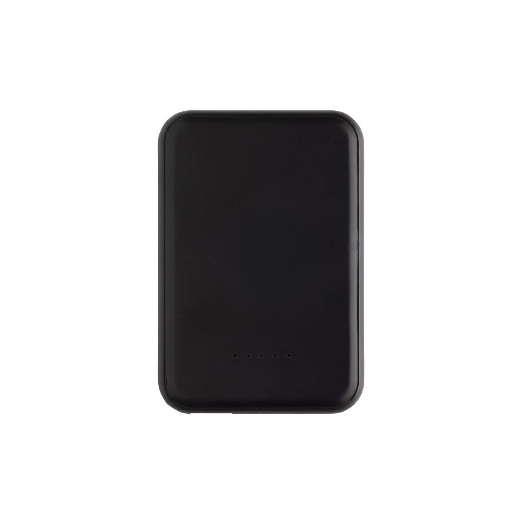 XD Collection Stellar 5.000 mAh Magnet-Powerbank mit kabellosem 5W-Laden, RCS-recyceltes ABS