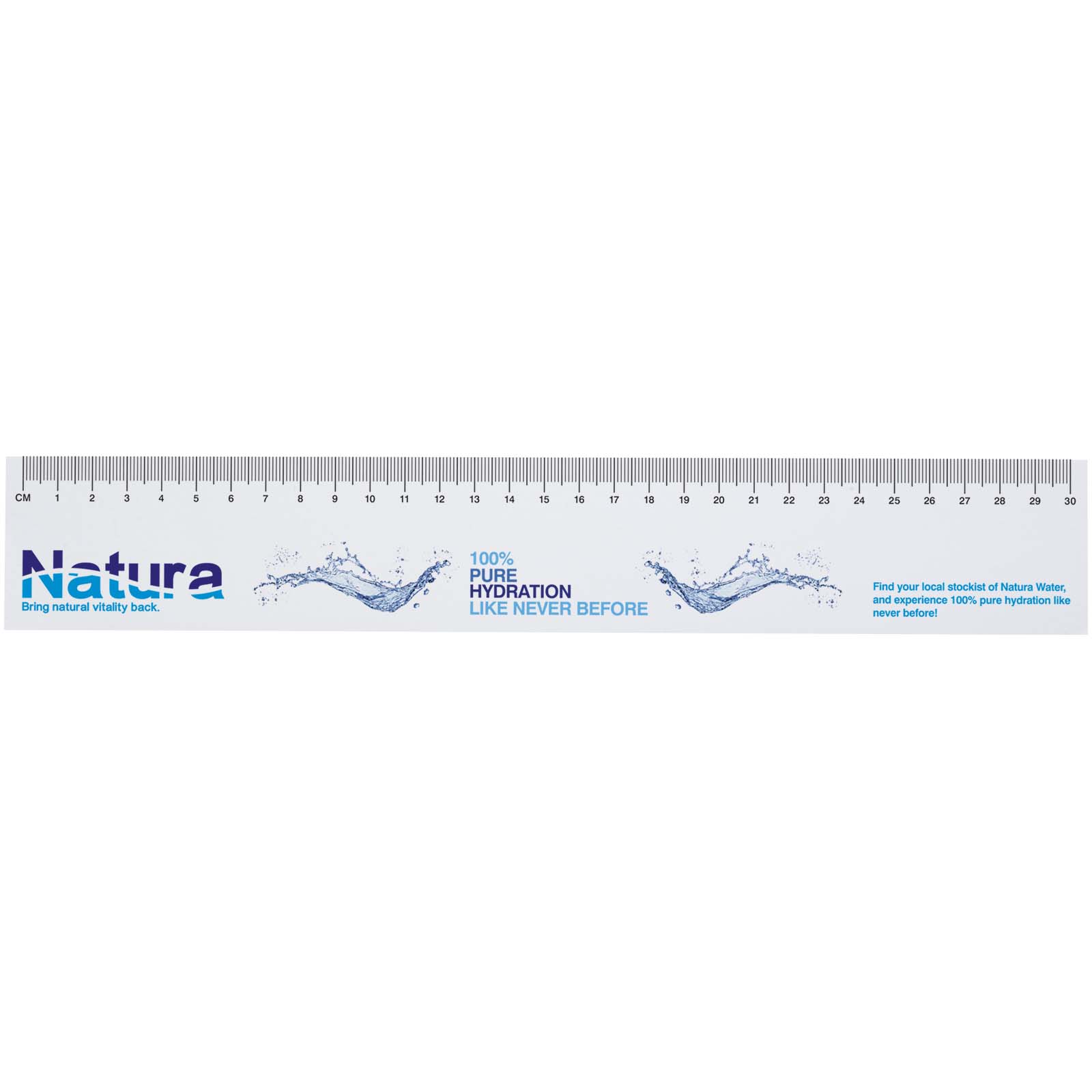 Sticky-Mate® Haftnotizen mit gedrucktem 30 cm Lineal aus recyceltem Material Sticky-Mate® Haftnotizen mit gedrucktem 30 cm Lineal aus recyceltem Material