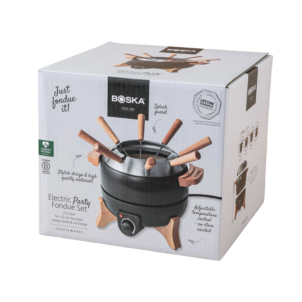 BOSKA Party Fondue-Set elektrisch 2,3 L (EU Typ F) BOSKA Party Fondue-Set elektrisch 2,3 L (EU Typ F)