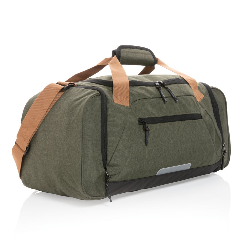 XD Collection Impact AWARE Wochenendtasche aus recyceltem PET-Polyester, bedruckbar