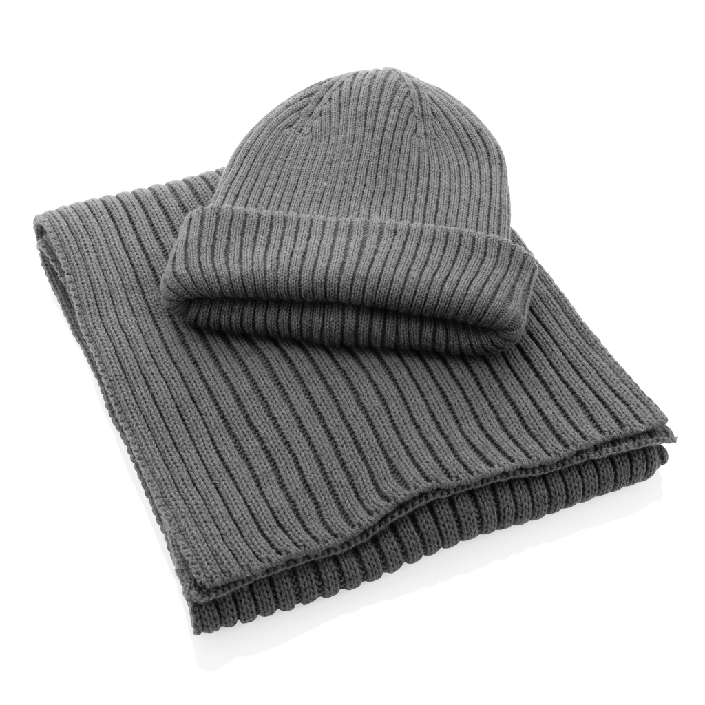 Impact AWARE Polylana Beanie Mütze mit Logo besticken oder Patch