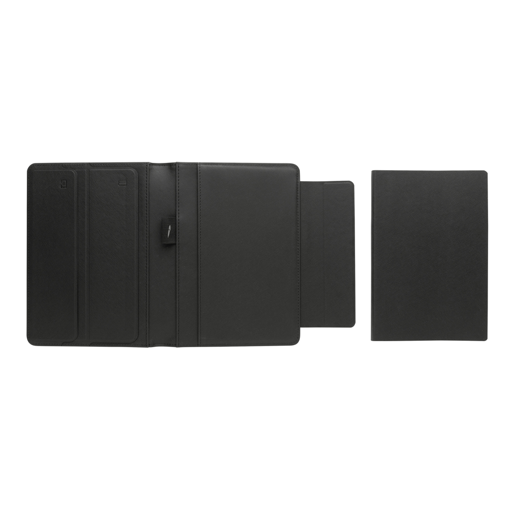 Swiss Peak Heritage A5 Portfolio aus recyceltem PU mit Steinpapier-Notizbuch Swiss Peak Heritage A5 Portfolio aus recyceltem PU mit Steinpapier-Notizbuch