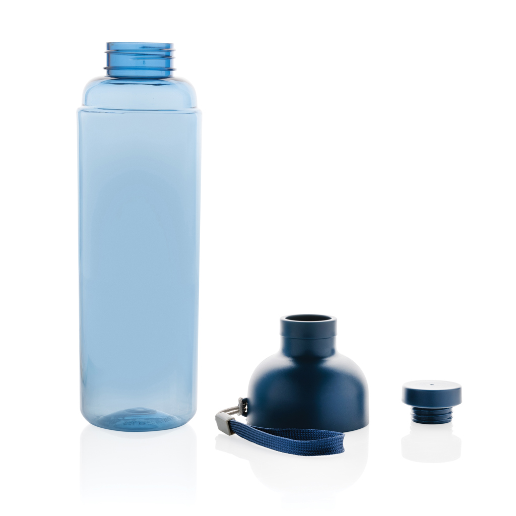 XD Collection Impact Trinkflasche 600 ml aus 65 % recyceltem PET (rPET), RCS-zertifiziert, mit Logo bedruckbar