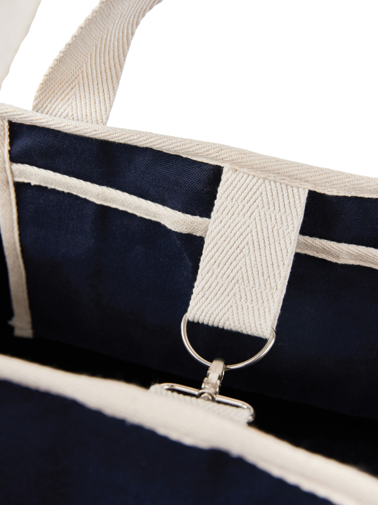 VINGA Volonne AWARE Strandtasche aus 100 % recyceltem Canvas bedruckbar