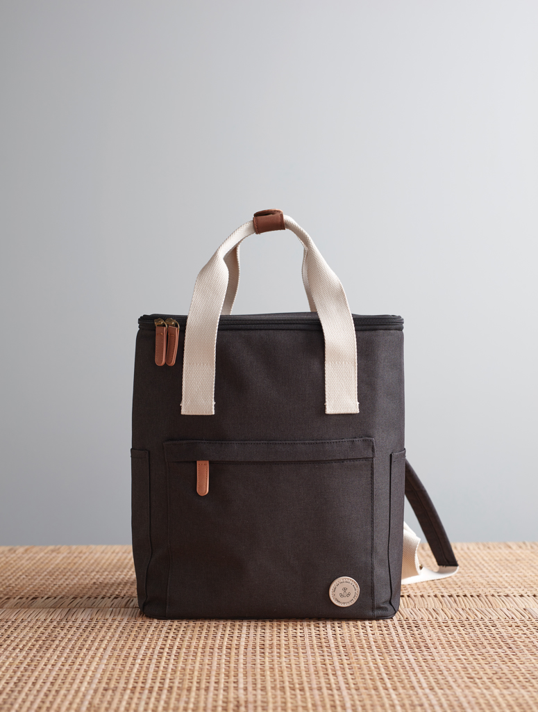 VINGA Sortino Wanderkühlrucksack aus PET mit Logodruck VINGA Sortino Wanderkühlrucksack aus PET mit Logodruck