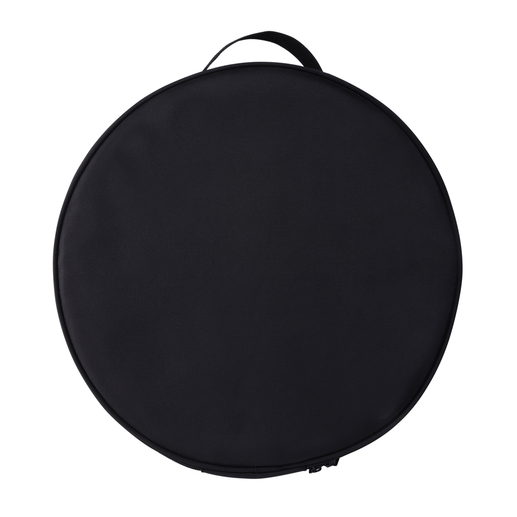 Volty Aware™ RPET EV-Kabeltasche, schwarz, bedruckbar Volty Aware™ RPET EV-Kabeltasche, schwarz, bedruckbar