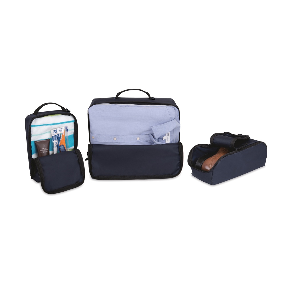 XD Collection Renew AWARE rPET Packing-Cube-Set 3-teilig, bedruckbar XD Collection Renew AWARE rPET Packing-Cube-Set 3-teilig, bedruckbar
