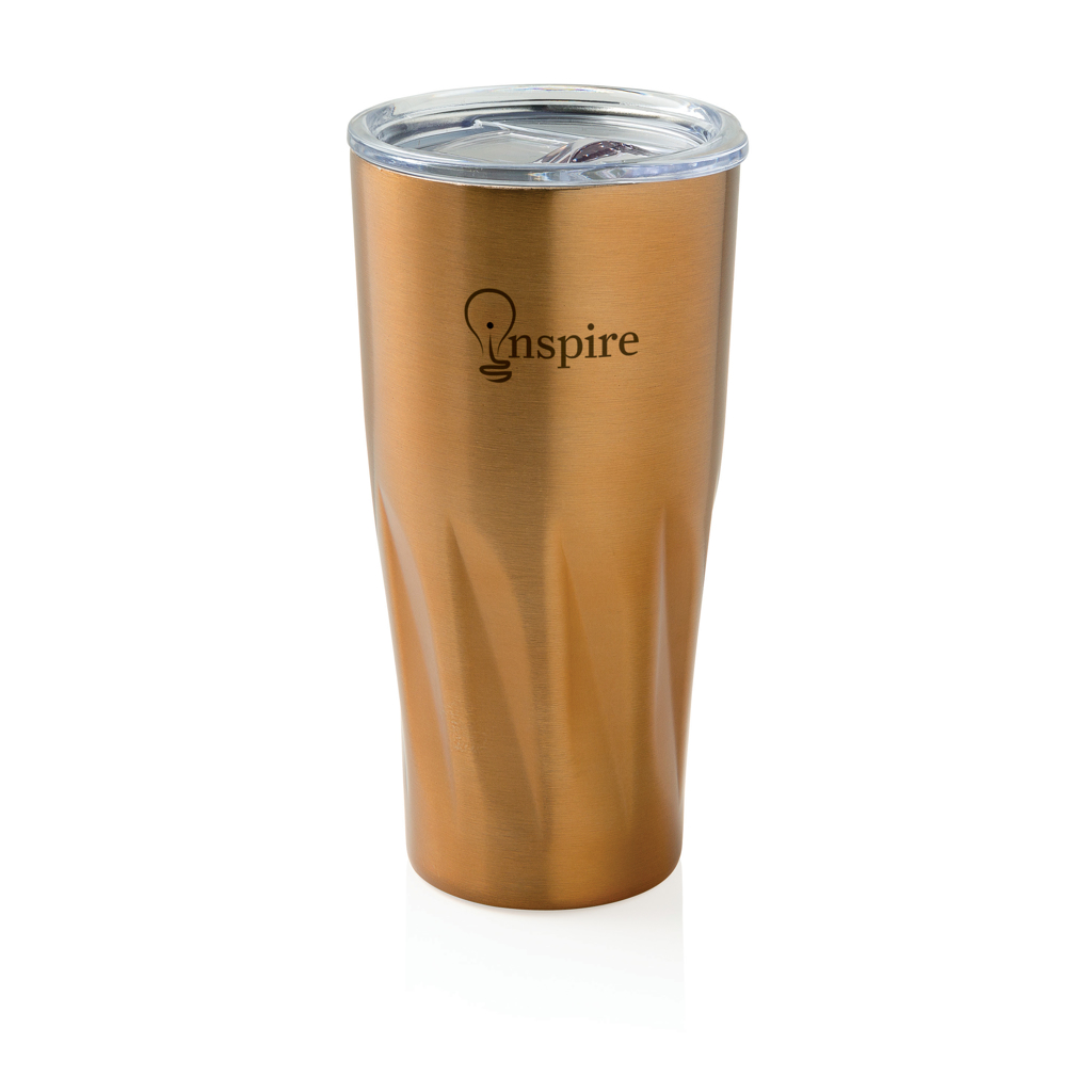 Kupfer-Vakuum Thermobecher 500 ml 8h/24h – gold