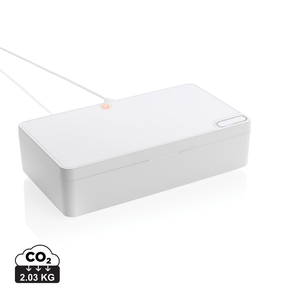 UV-C Sterilisator Box – quecksilberfreie LEDs weiß UV-C Sterilisator Box – quecksilberfreie LEDs weiß