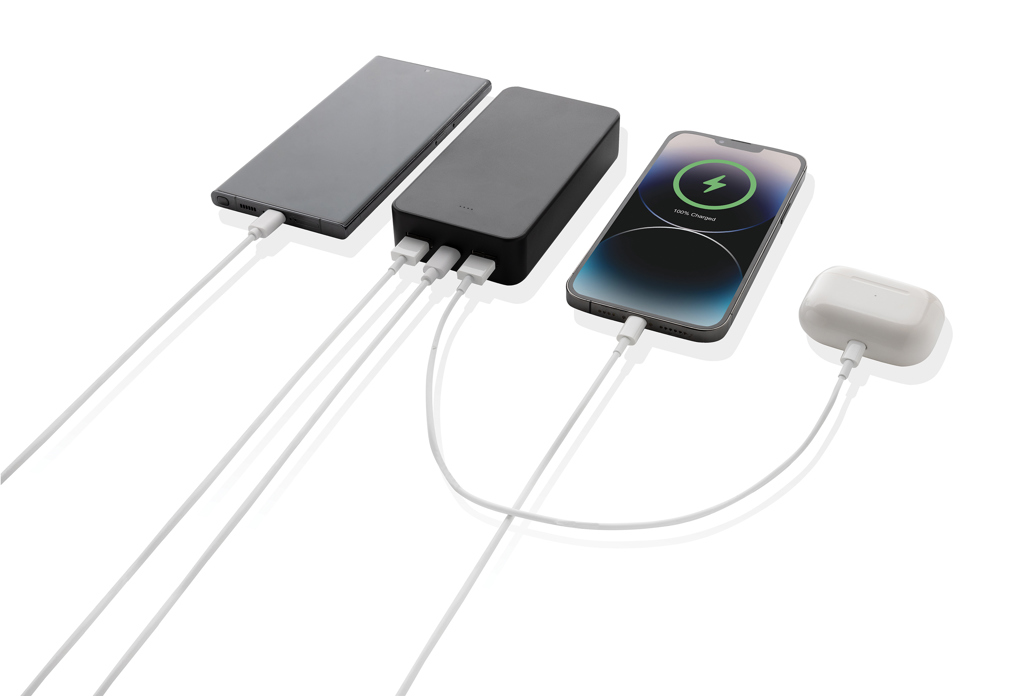 XD Collection Boostcore Powerbank 20.000 mAh aus RCS-recyceltem ABS