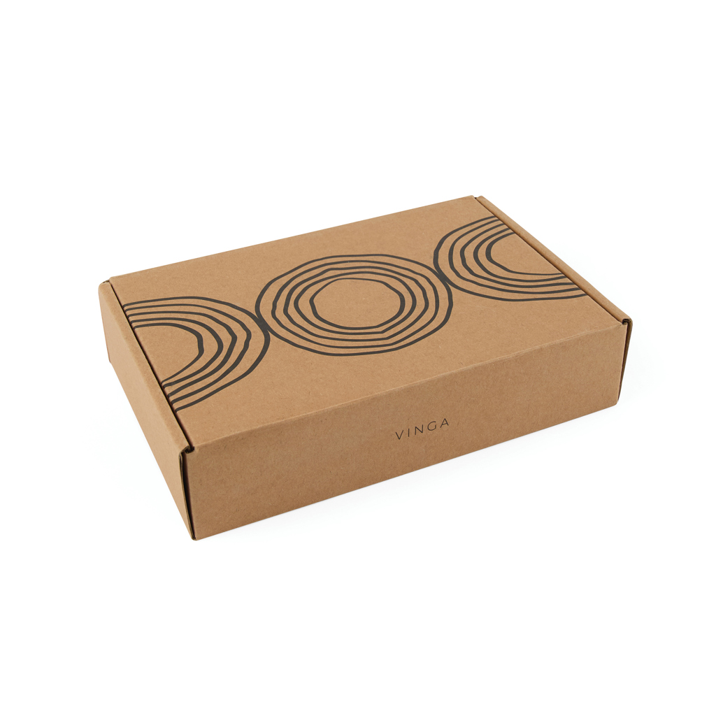 VINGA Minton Wärmekissen aus RCS-recyceltem Polyester, 45 × 14 cm