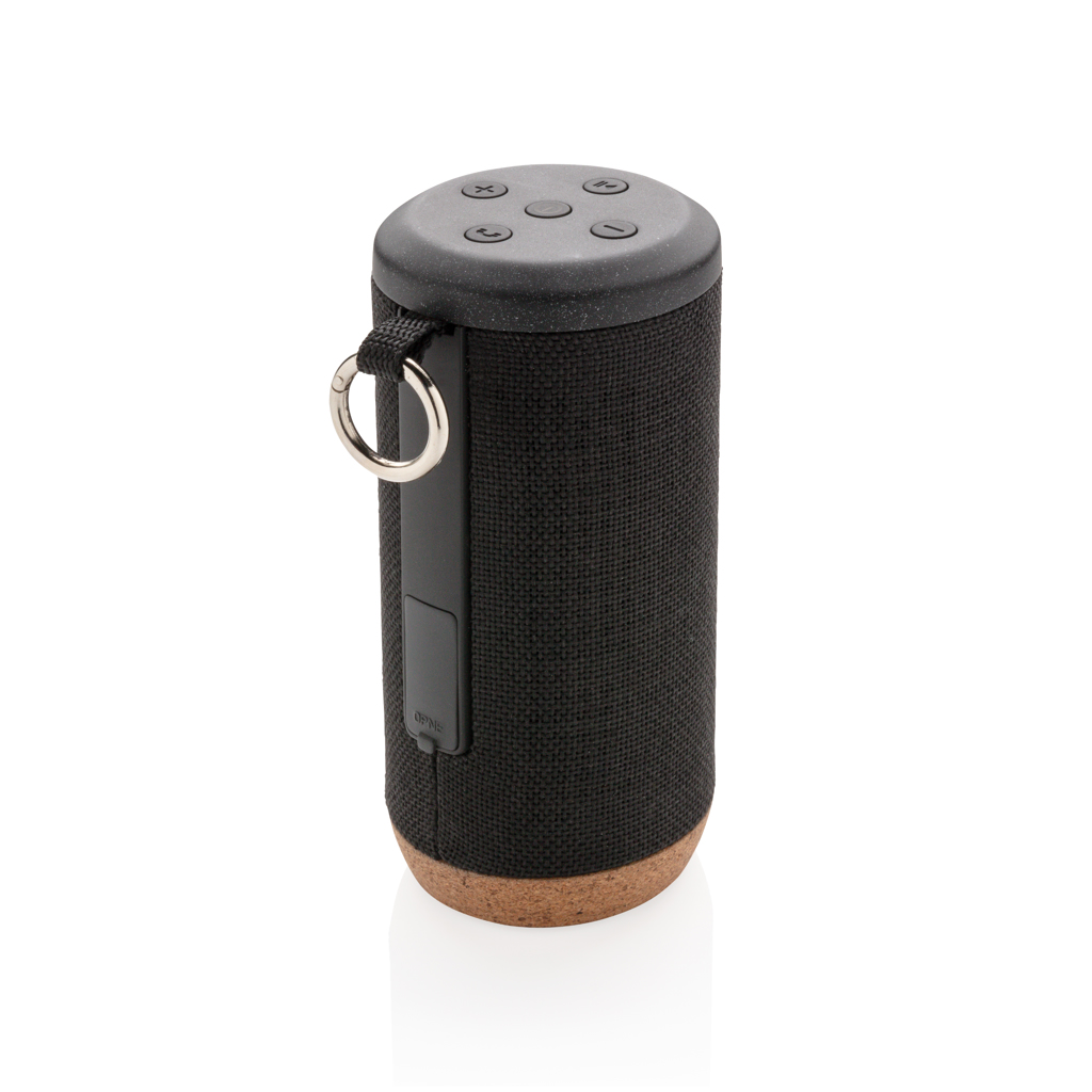 XD Xclusive Baia 10W Bluetooth-Lautsprecher mit Korkboden und IPX5-Schutz XD Xclusive Baia 10W Bluetooth-Lautsprecher mit Korkboden und IPX5-Schutz