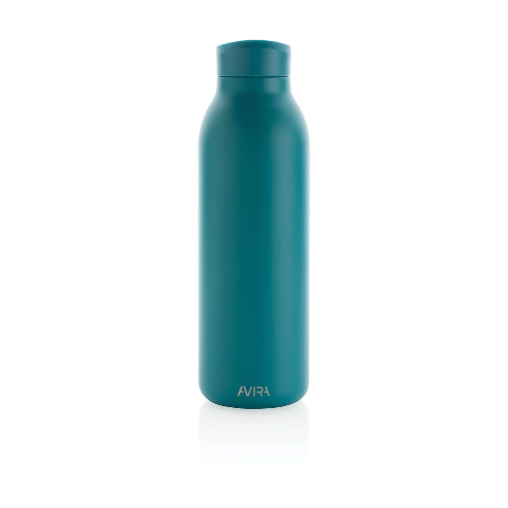 Avira Avior Vakuumflasche 500 ml aus recyceltem Edelstahl, bedruckbar mit Logo Avira Avior Vakuumflasche 500 ml aus recyceltem Edelstahl, bedruckbar mit Logo