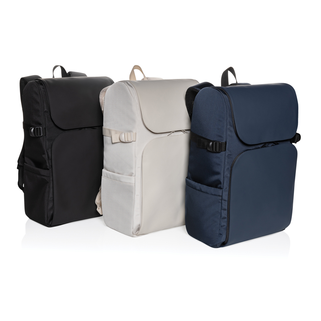 Pascal AWARE RPET Deluxe Weekend Rucksack mit Laptopfach 15,6 Zoll – individuell bedruckbar Pascal AWARE RPET Deluxe Weekend Rucksack mit Laptopfach 15,6 Zoll – individuell bedruckbar