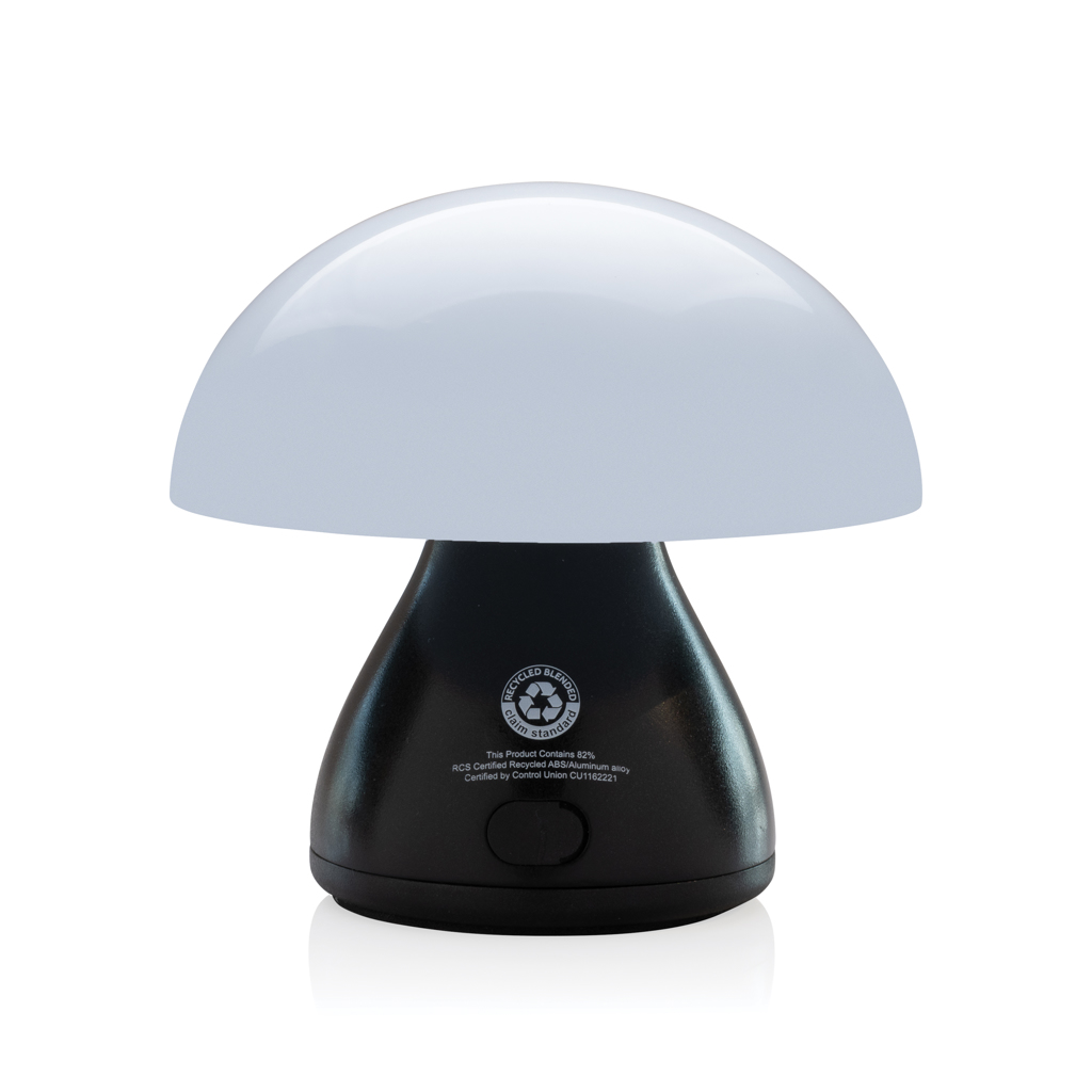 Luming USB-Tischlampe aus 84 % recyceltem ABS, bedruckbar Luming USB-Tischlampe aus 84 % recyceltem ABS, bedruckbar