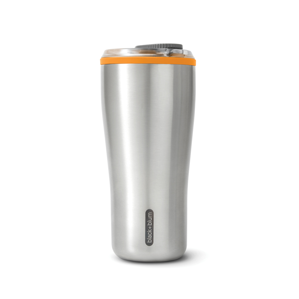 Black+Blum Reisebecher 600 ml, doppelwandig isoliert mit Logo-Gravur Black+Blum Reisebecher 600 ml, doppelwandig isoliert mit Logo-Gravur